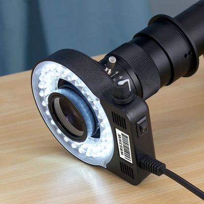 1-150X Zoom Lens Digital Microscope – 4K 48MP HD Industrial Camera with HDMI & Type C for Electronics Soldering