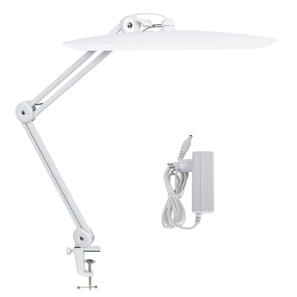 2,200 Lumens LED Task Lamp – Super Bright Desk Light with 117 SMD, 4-Level Dimmable for Home, Office & Beauty Shop
