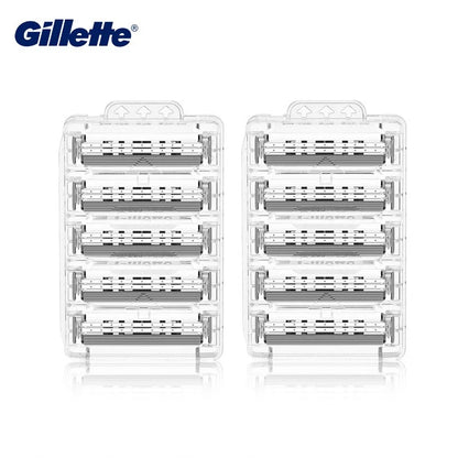 Gillette Sensor Excel Razor Blades for Men - Replacement Shaving Cartridges, 10/20 Count for Face Hair Removal