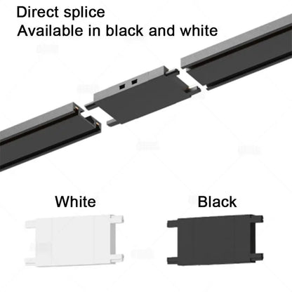 Smart Home Tuya Dimming 6mm Ultra-Thin Ceiling Mount Magnetic Track Light, 48V Slim Surface Mounted Linear Light