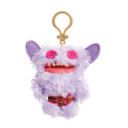 12cm Fuggler Ugly Monster Plush Keychain – Funny Kawaii Rabbit Stuffed Doll Pendant Gift for Kids
