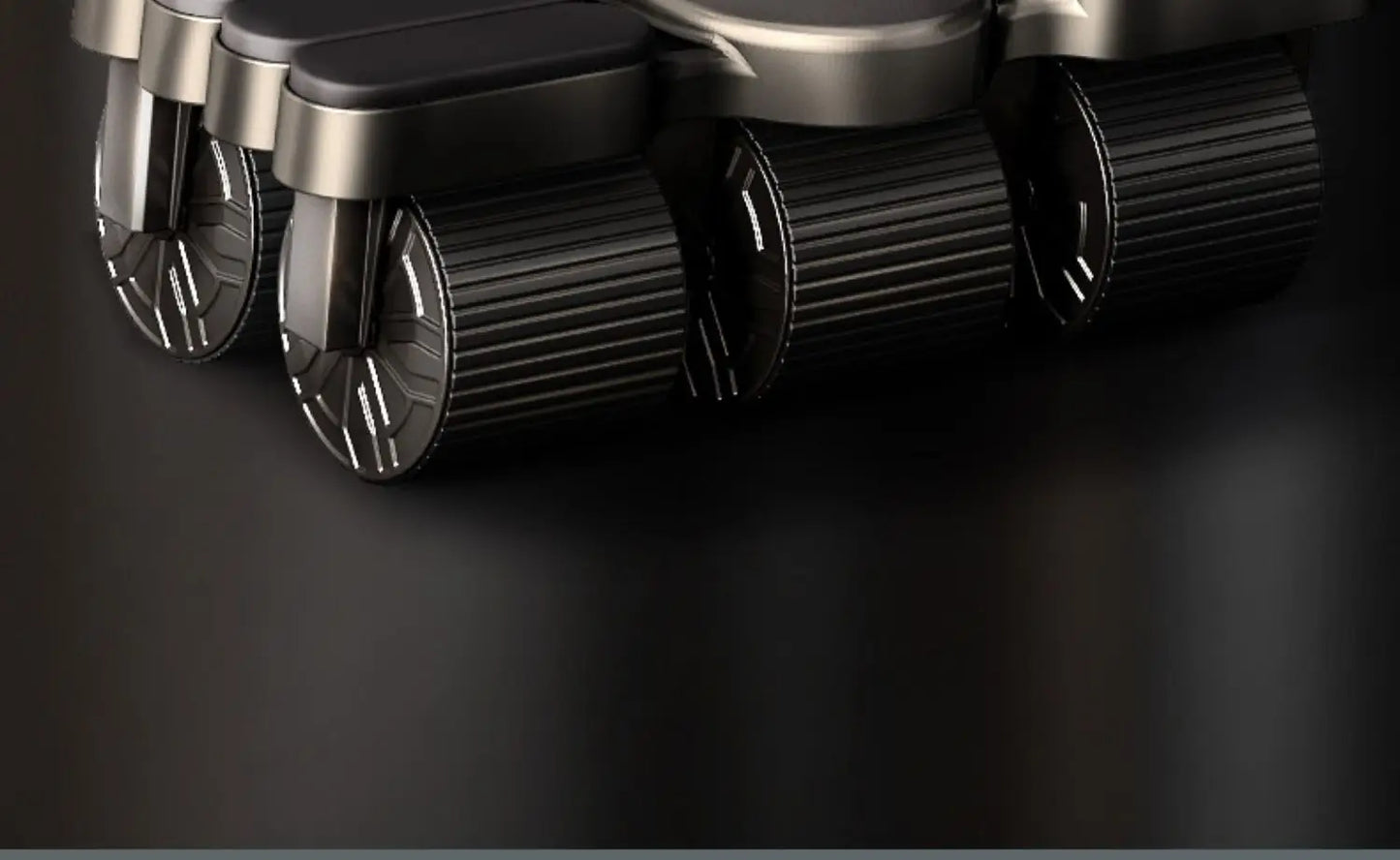 Updated Six-Wheel Eight-Knee Abdominal Wheel – PU Rebound Fitness Equipment for Home Exercise