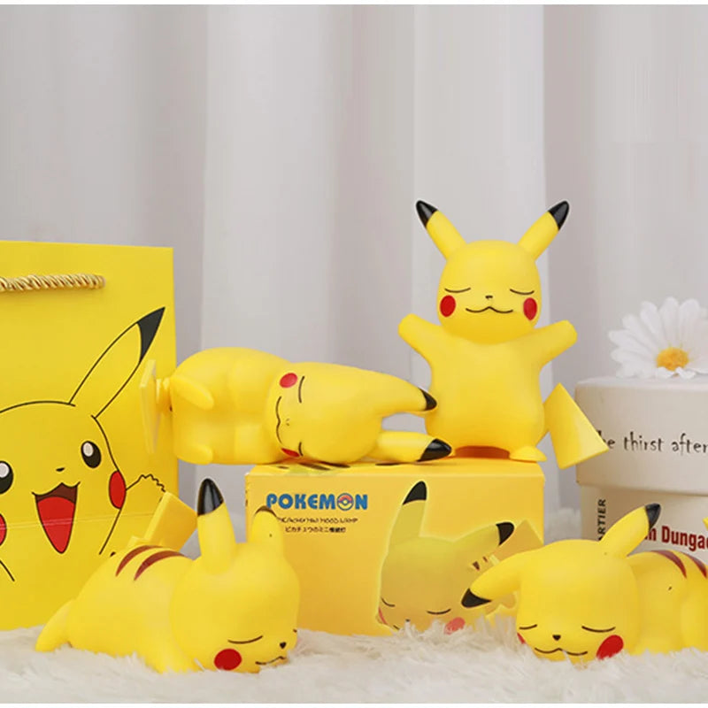 Pokemon Pikachu Night Light – Glowing Bedside Lamp & Cute Toy for Kids’ Birthday or Christmas Gift