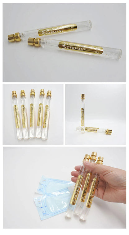 Soluble Gold Silk Face Lifting Threads Serum – Collagen Peptide Protein Essence for Anti-Aging & Firming Skin