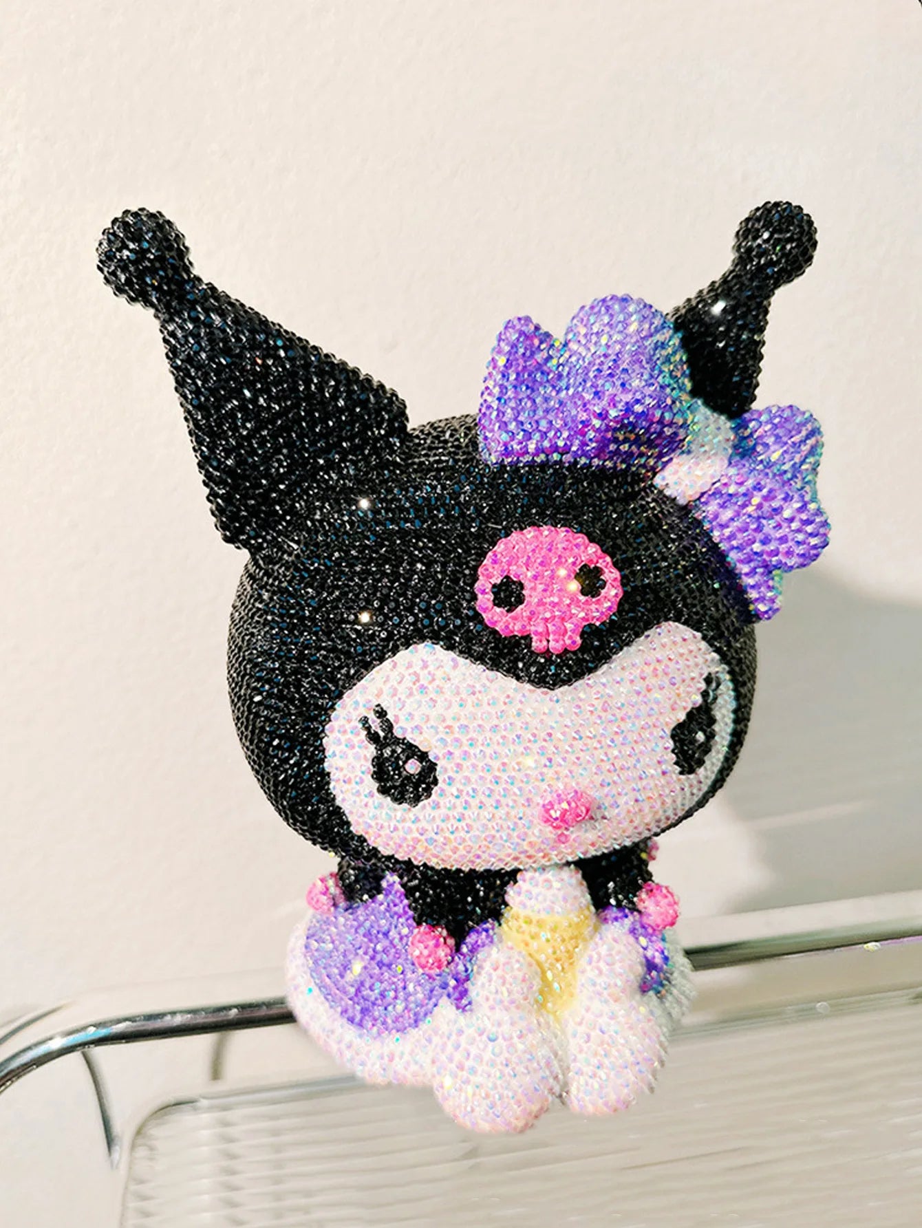 Hot Sale DIY Anime Piggy Bank – Cartoon Melody & Hello Kitty Diamond Stick Figurine Model Gift Statue Doll