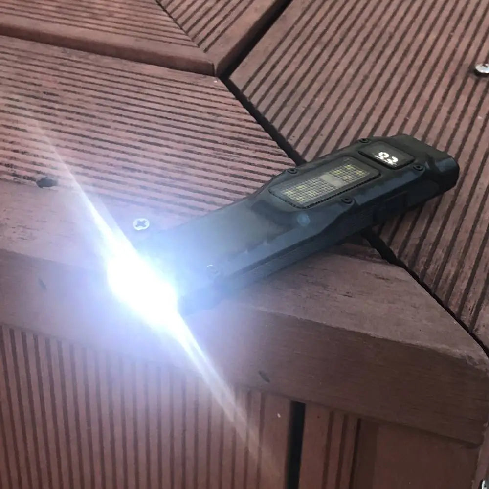 LED Ultra Slim Mini Flashlight – 1200LM Portable Pocket Light with Pen Clip, IPX44 Waterproof for Camping and Hiking