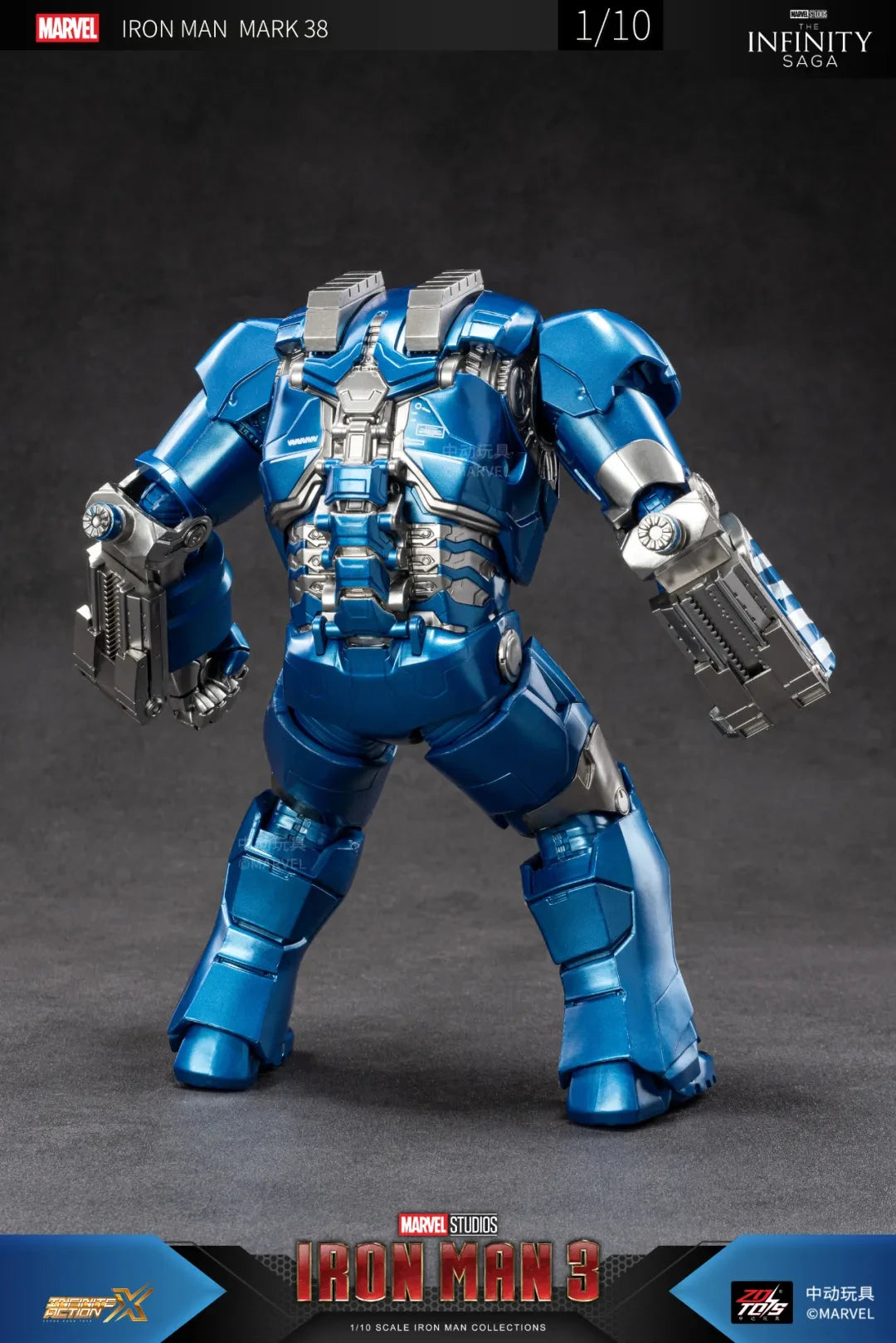 ZDTDS Iron Man & War Machine Legends Action Figures – MK37 Hammerhead, MK12, MK38 Igor, MK9 Iron Patriot Collectible Toy
