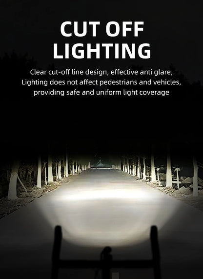 CYCLAMI CYC 1000 Lumen Bike Headlight – Ultra Bright Front Lamp with GoPro Mount & Wireless Remote for MTB & Road