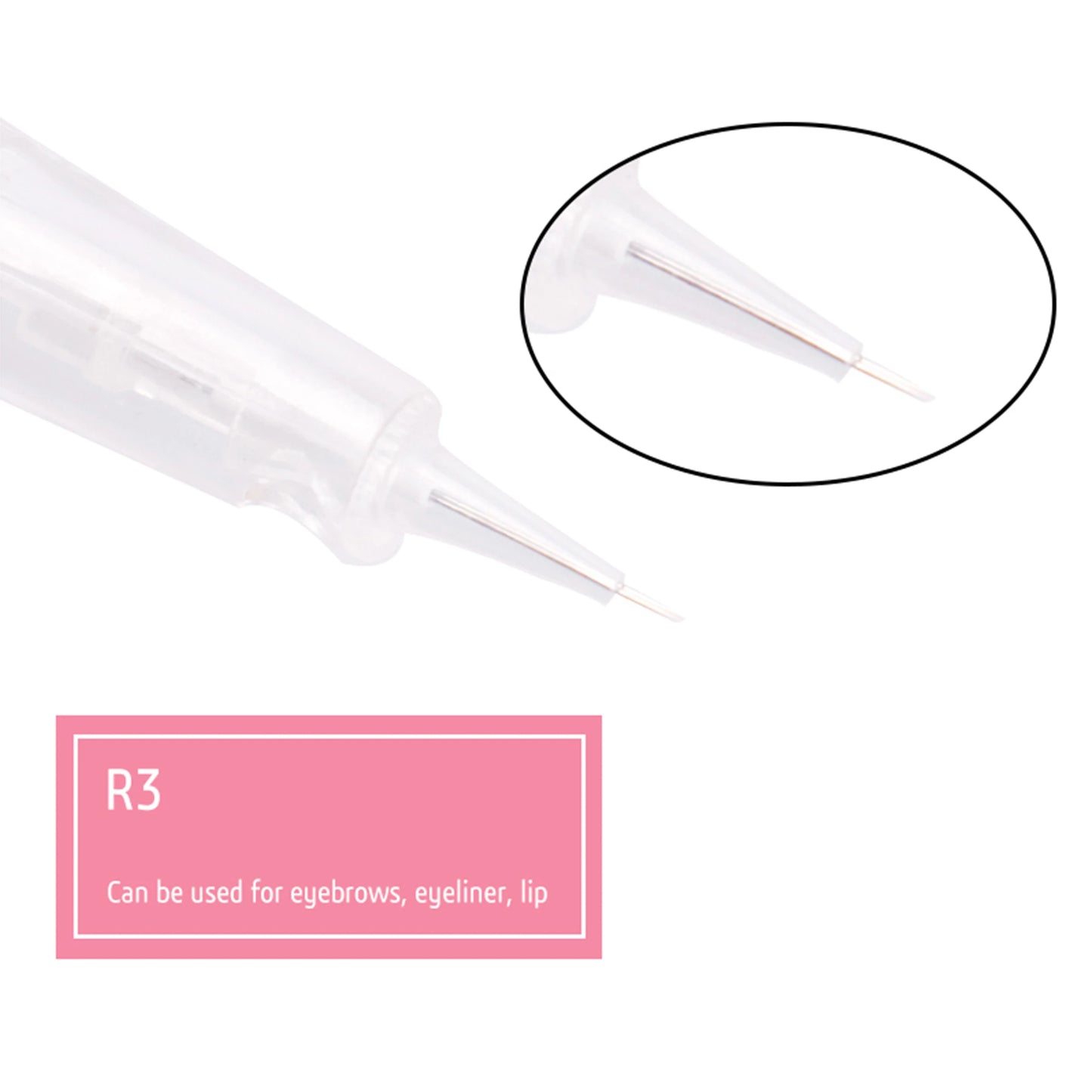 50/100PCS Disposable Sterilized 0.3mm Bayonet Cartridge Needles - Microblading & PMU Tattoo Needles