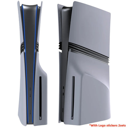 PS5 Pro 30th Anniversary Limited Edition – Grey Disc Edition Replacement Faceplate Shell with Logo & Sticker