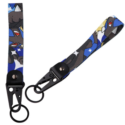 Anime Dinosaur Keychain Lanyard – Cute Car Keyring Toy Bag Pendant & Key Holder Gift