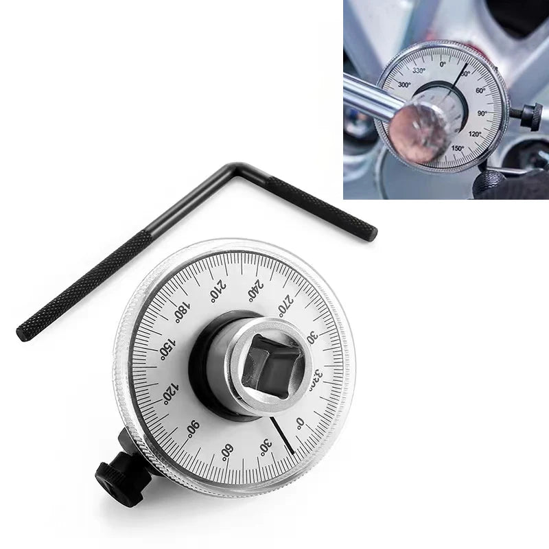 Torque Wrench with Dial Torquemeter - Hand Tool for Auto Service, Cali ...