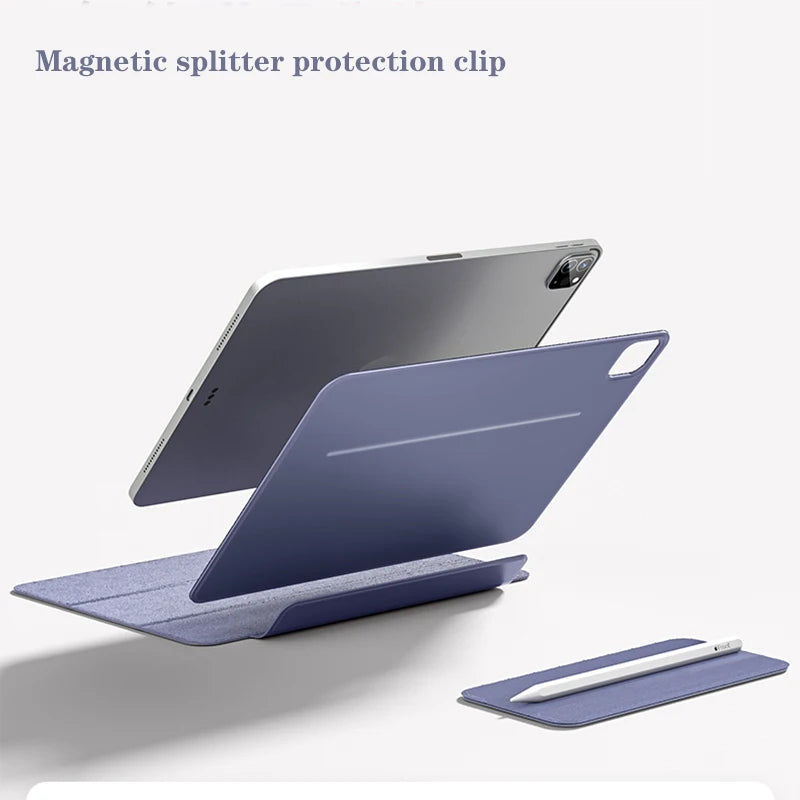 Smart Magnetic Cover for iPad Pro 11/12.9/13 – Tablet Case for iPad Air 5 & M4/M2 2024
