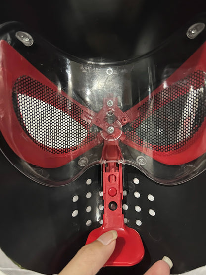 Mascara Spiderman Headgear Mask – 1:1 Elastic Cosplay Mask with Moving Eyes, Spider-Man Toy for Adults and Kids Gift