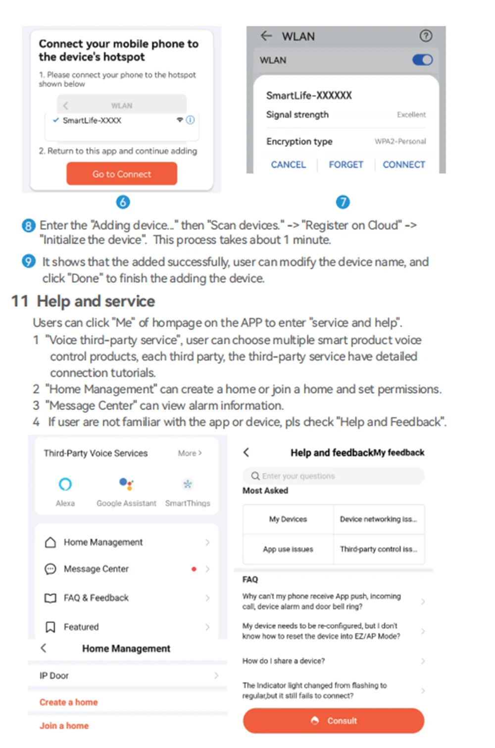 Fingerprint 5-in-1 WiFi Video Doorbell — Tuya Smart 1080P Touch Intercom System for Home Security