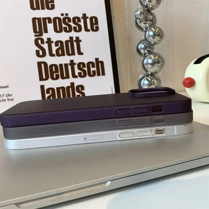 Matte Ultra-Thin iPhone Case – Hard PC Translucent Cover with MagSafe Magnetic Wireless Charging, Fits iPhone 11-17 Pro Max