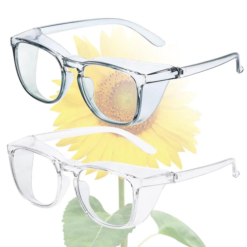 Safety Glasses with UV400 Protection - Anti-Fog, Blue Light Blocking, Anti-Saliva, Dust-Proof Goggles for Men & Women