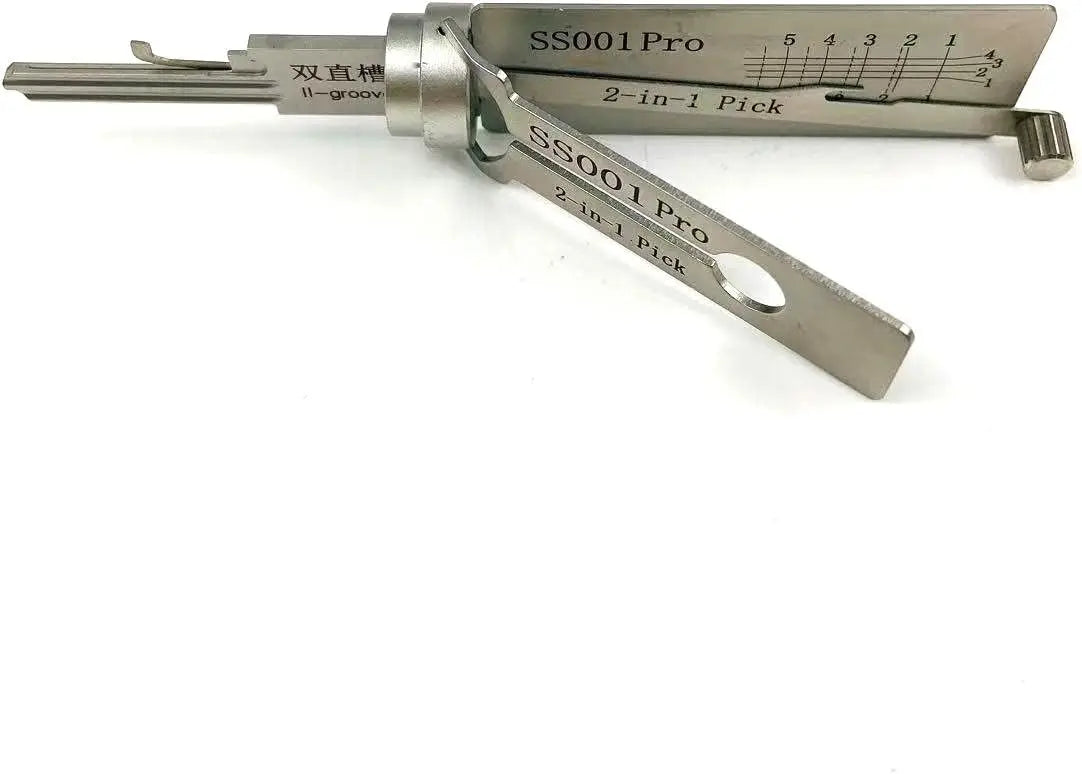 2 in 1 Key Decoder SS001 - Precision Hook and Pick Set with O-Ring Pic ...