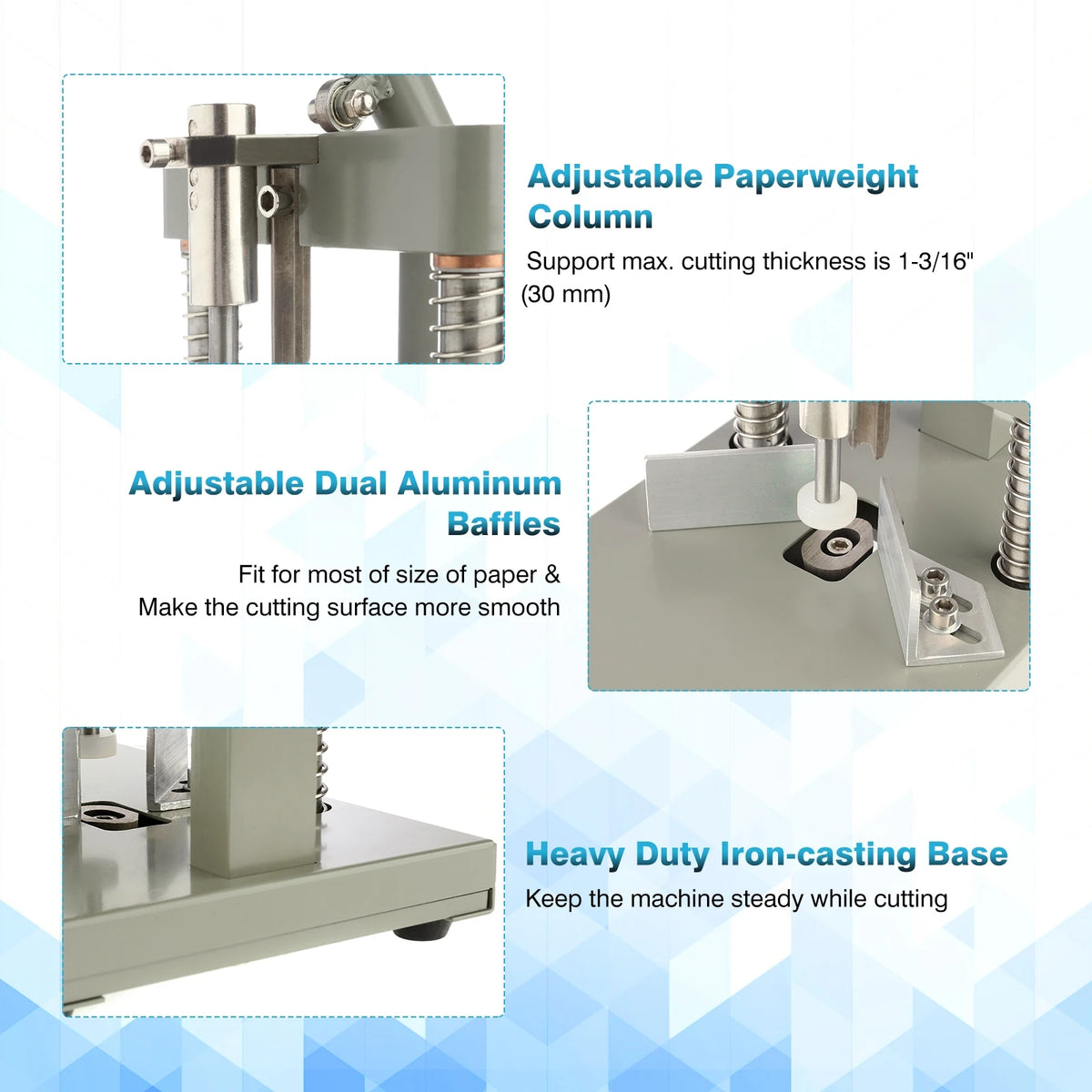 Plastic Cutter Rlh10 Corner Rounder Cutter Machine – R6/R10 Heavy Duty Paper Die Cutter for ...
