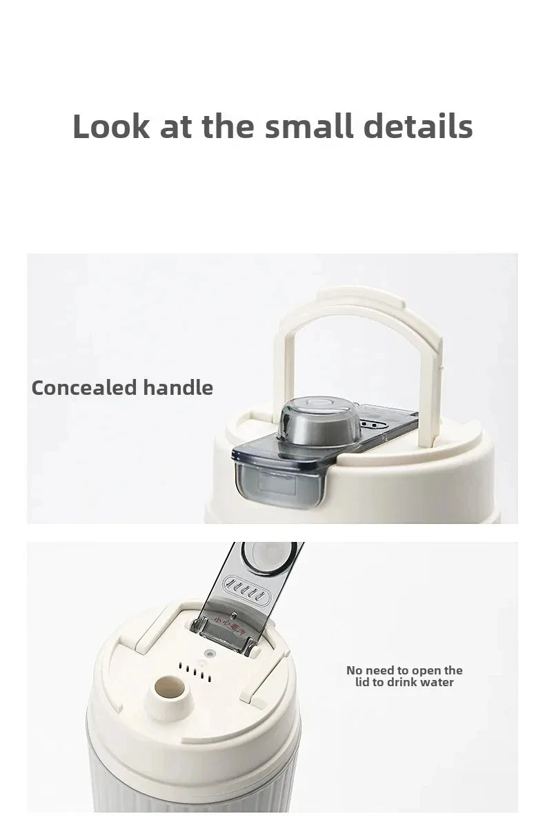 650ml Portable Electric Kettle — Travel Water Boiler with Temperature Control, LED Display Smart Teapot