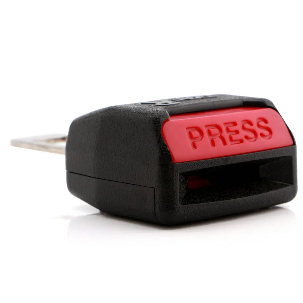 2PCS Car Safety Belt Buckle Extension Clip – Thick Socket Plug & Insert Extender Accessory Tool