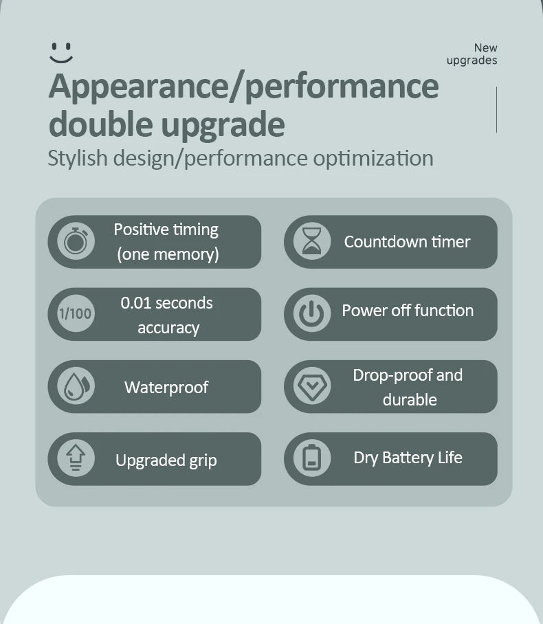 Professional Digital Pocket Stopwatch – Handheld Chronometer Timer with 0.01s Precision for Outdoor Sports & Training