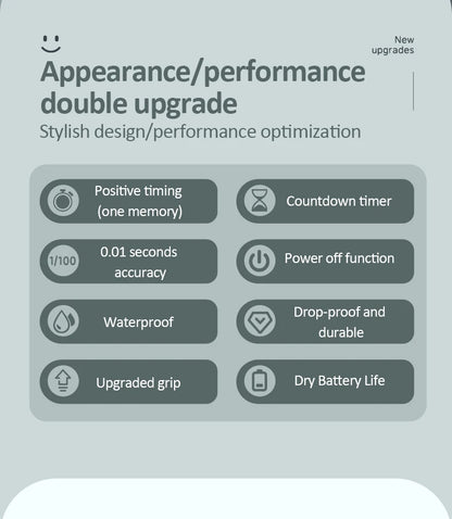 Professional Digital Pocket Stopwatch – Handheld Chronometer Timer with 0.01s Precision for Outdoor Sports & Training