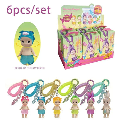 Sonny Angel Candy Shop Blind Box — Mini Character Pendant Keychain Doll Collectible Gift for Kids & Fans
