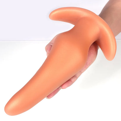 Wearable Soft Silicone Anal Plug – Anti-Drop Prostate Massager & Comfortable Butt Plug for Anal Training