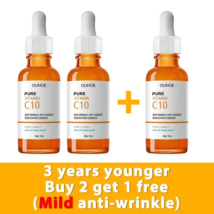Vitamin C Wrinkle Remover Face Serum – Lifting, Firming & Anti-Aging Essence for Brightening & Nourishing Skin