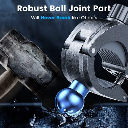 Joyroom 360° Universal Bike Phone Holder - Shockproof GPS Bracket for 4.7-7 Inch Mobile Phones