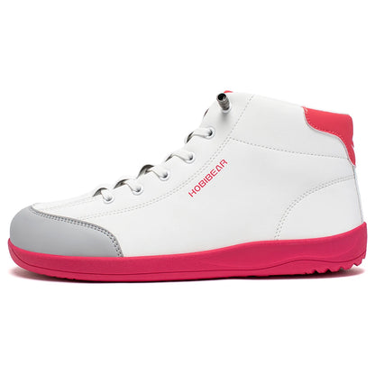 HOBIBEAR Mid-Top Barefoot Shoes — Men & Women Wide Toe Ankle Boots, Outdoor Non-Slip Artificial Leather Footwear