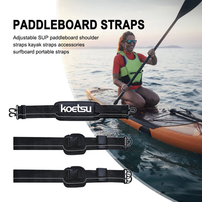 Adjustable Surfboard Shoulder Belt – Carry Sling for Stand Up Paddle Board, Surfboard Carrier Accessory
