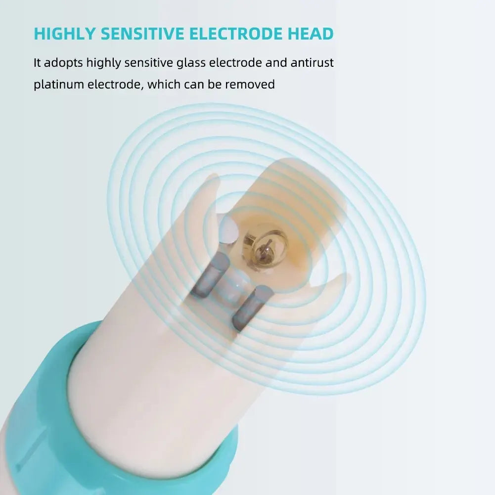 Yieryi TDS, EC, PH, Salinity & ORP Meter - H2, S.G, TEMP Water Quality Monitor for Pools & Aquariums