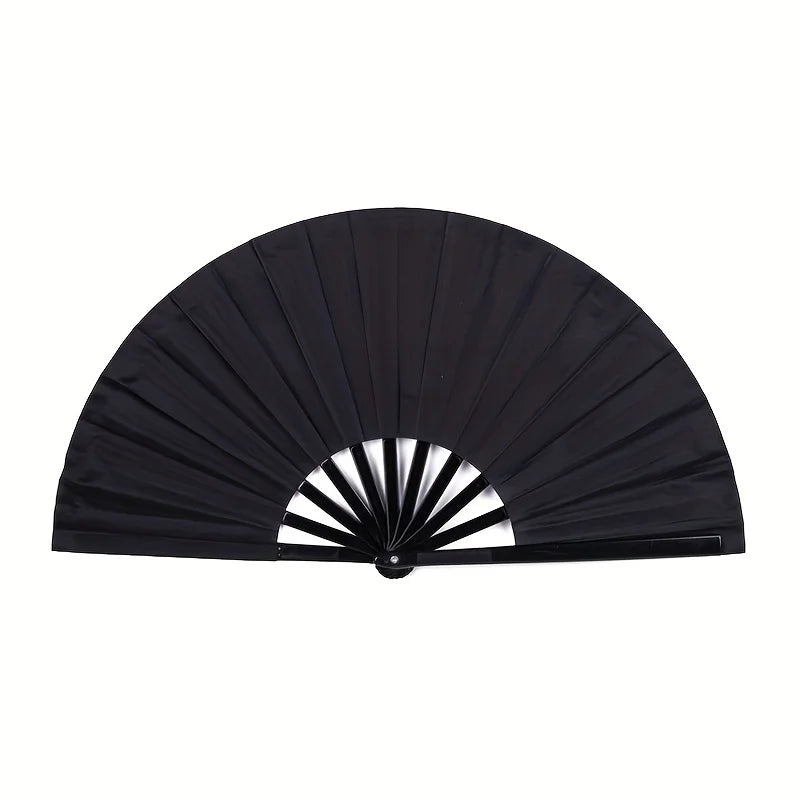 1 Kung Fu Fan – Square Chinese Symphony Fan for Fitness, Dance, Tai Chi & Martial Arts Practice