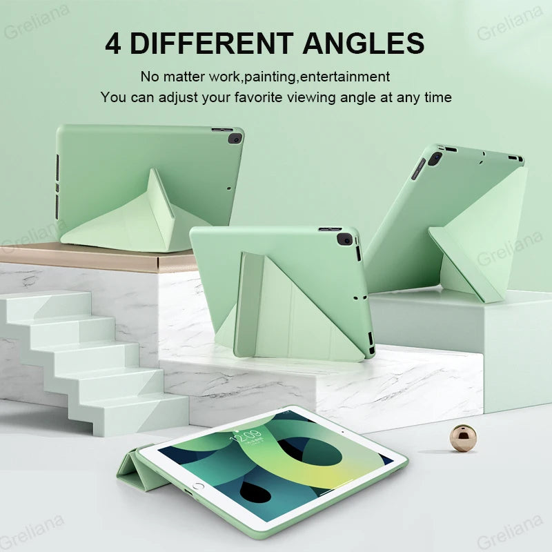 iPad Pro 11 Case – Compatible with iPad Air 11 (4th/5th/6th Gen) and Mini 6/7/3/2/1, iPad 9th/10th/7th/8th Gen – 10.9, 10.2, 9.7 Covers