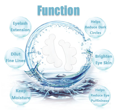 20/50 Pairs Hydrogel Lash Extension Patches | Under Eye Stickers for Grafting & Makeup | Eyelash Extension Tools