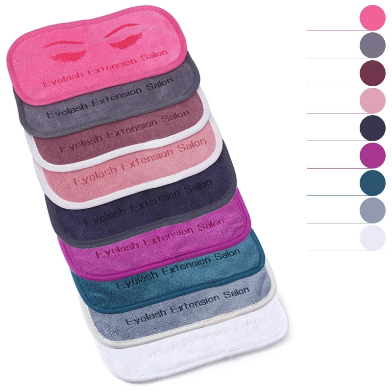 Eyelash Extension Forehead Sticker Pad - Soft Professional Grafted Eyelashes Tray Stand - Lash Tray Holder and Beauty Salon Tool