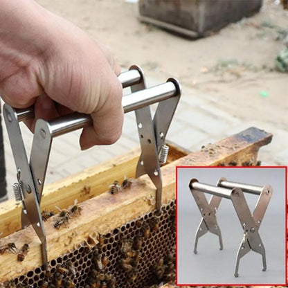 1 Pc Bee Hive Frame Clip - Beekeeping Nest Box Frame Holder, Beekeeper Capture Grip Tool for Bee Queen Rearing System