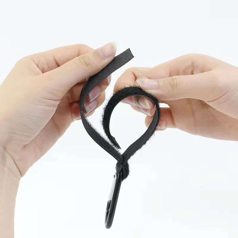 Stroller Hooks Buckles Clip - Aluminum Alloy Carabiner Cart Organizer Diaper Bag Shopping Pram Hook Buckle Stroller Hanger