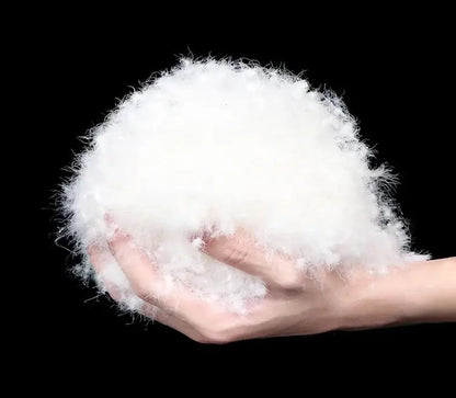 Men's Winter Hooded Puffer Jacket – White Duck Down Coat, Windproof & Warm Outdoor Parka, Size 5