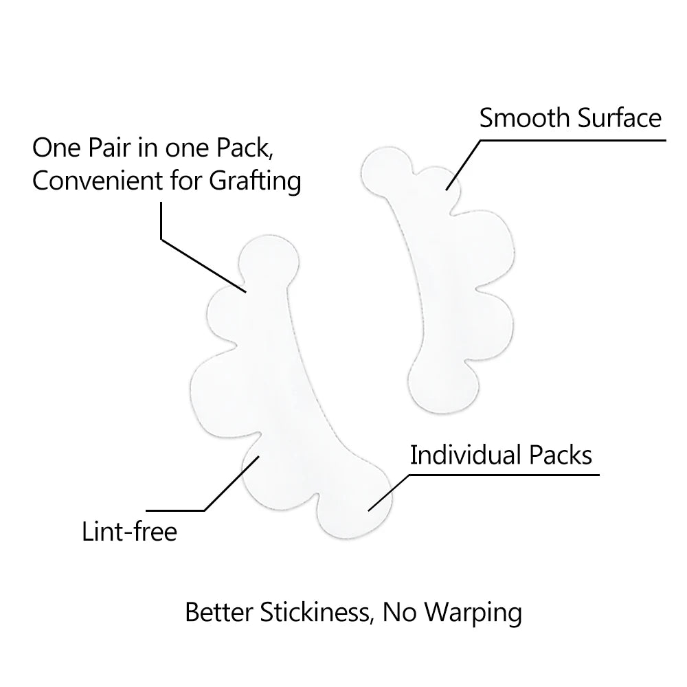 20/50 Pairs Hydrogel Lash Extension Patches | Under Eye Stickers for Grafting & Makeup | Eyelash Extension Tools