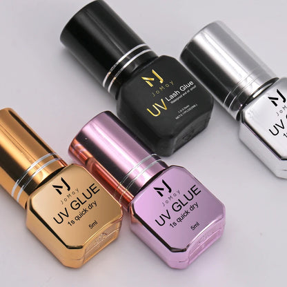 JOMAY UV Eyelash Glue 4 Colors – Fast-Dry, Strong, Long-Lasting & Waterproof Adhesive