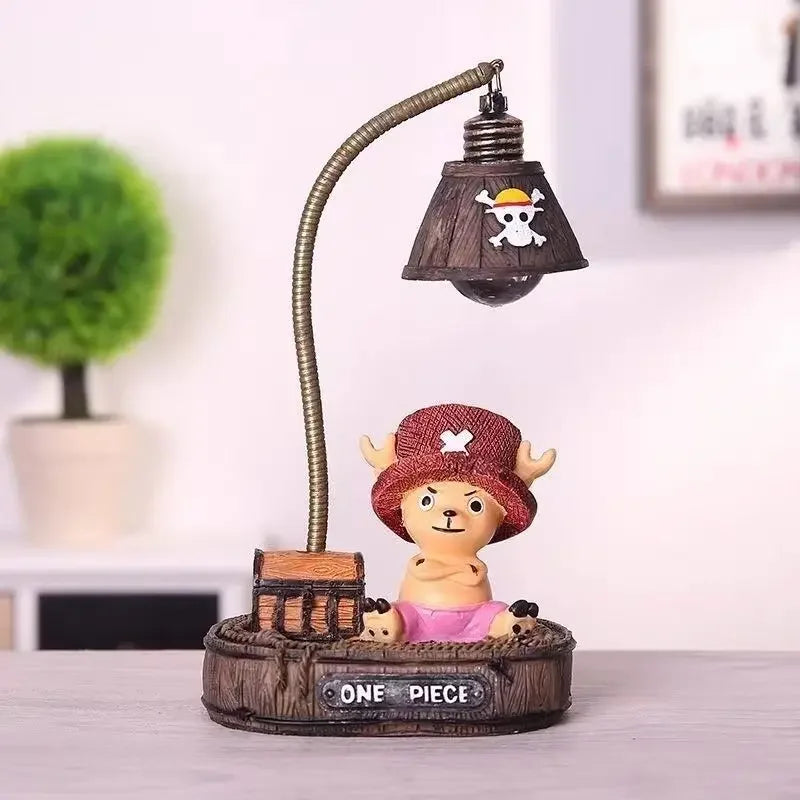One Piece Luffy LED Night Light – Cute Anime Desk Lamp for Office, Study & Birthday Gifts