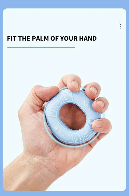 Silicone Hand Grip Strengthener Ring – Forearm & Finger Training for Strength
