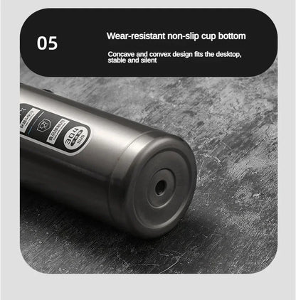 Stainless Steel Thermos Bottle 500ML-1L with LED Temperature Display - SUS304 Vacuum Flask for Tea and Water, Portable Travel Cup