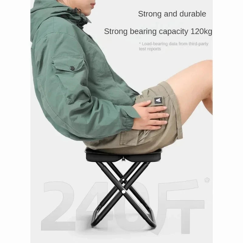 Portable Multifunctional Outdoor Picnic Camping Folding Chair – Ultra-Light Fishing Stool, Travel Stool & Accessories