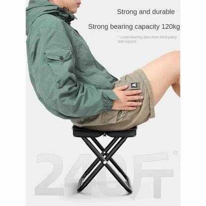Portable Multifunctional Outdoor Picnic Camping Folding Chair – Ultra-Light Fishing Stool, Travel Stool & Accessories
