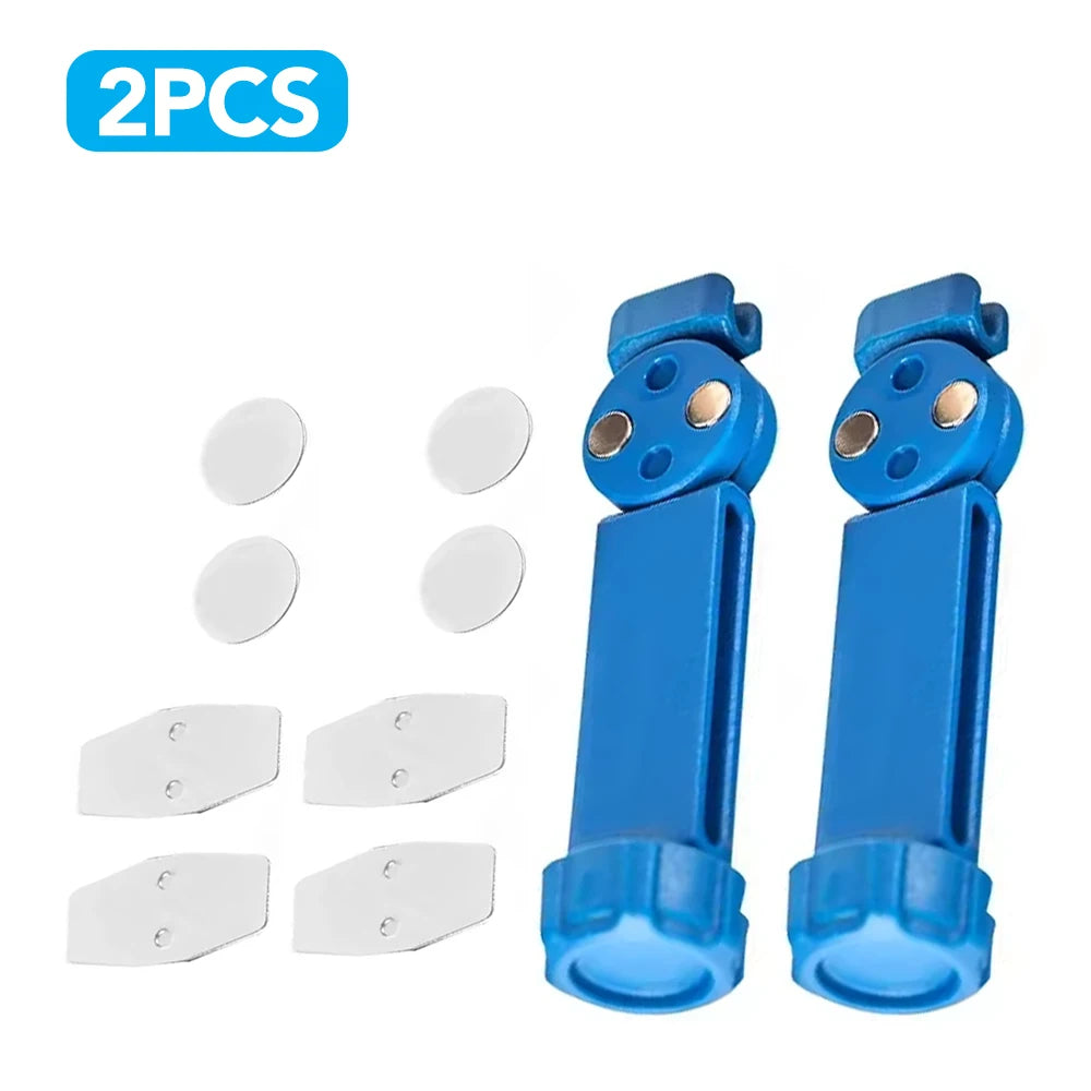 Durable Steel Bicycle Brake Pad Spreader – 360° Rotatable Hydraulic Disc Brake Caliper Piston Reset Tool