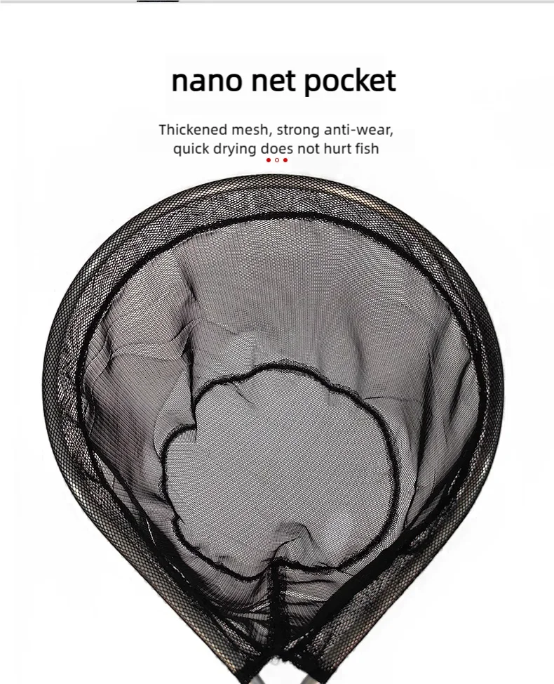 Fly Fishing Landing Net – Corrosion-Resistant Handle with Knotless Mesh, Perfect Gift for Anglers